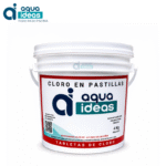 CLORO EN PASTILLA BALDE DE  4KG AQUAIDEAS CP04-00AQ