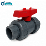 VALVULA ESFERICA CON DOBLE UNION UNIVERSAL DE 1"1/2 GRIS A PRESION  MERLIN  VEU001 ML